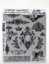 Tim Holtz - Stampers Anon Cling RBBR Stamp Set ELEM, Urban Elements - $23.50