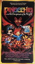 Pinocchio And The Emperor Of The Night(VHS,1991)TESTED-RARE VINTAGE-SHIPS N 24HR - £9.97 GBP