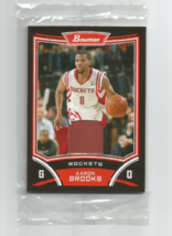 Aaron Brooks (Rockets) 2008-09 Bowman Authentic Relic Card #BSR-RB-MIB - £7.46 GBP