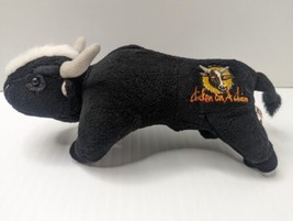 Breyer PBR Bull Plush Black Chicken On a Chain Posable Bucking Stuffed T... - $32.62