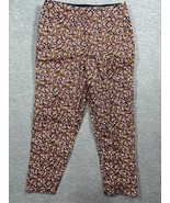 Boden Womens Pants US 8 Floral Paisley Crop Summer Casual - $24.63