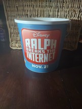 Movie Theatre Popcorn Bucket Used Disney Ralph Breaks The Internet - £23.18 GBP