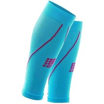 CEP Womens Calf Compression Sleeves 2.0 (Hawaii Blue/Pink) Size IV 15.5-... - $29.10