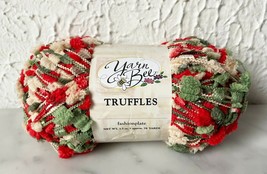 Yarn Bee Truffles Ladder Velvety Plush Yarn - 1 Skein Color Fashionplate... - $8.50