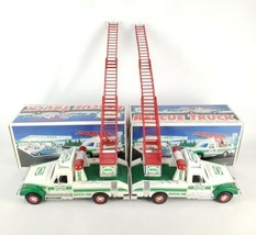 (Lot of 2) Vintage Hess 1994 Rescue Truck with Aerial Ladder  Boxes  - £23.18 GBP