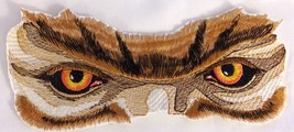 Custom and Unique Werewolf Eyes Embroidered Iron on/Sew Patch [6.26&quot;2.79&quot;] [Made - £13.36 GBP