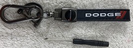 Genuine Leather Lanyard For Dodge Lovers. Your Keys Will Be Impressed. - $35.81 CAD