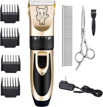 Dog Grooming Kit Clippers, Low Noise, Electric Quiet, Pet - £22.99 GBP