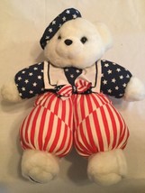 Dan Dee Liberty Bear 1994 patriotic Vintage USA boy sailor stars  - $14.99