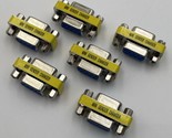 6 Pcs DB9 9-Pin Female to Female Serial Mini Gender Changer Coupler RS-2... - £9.05 GBP