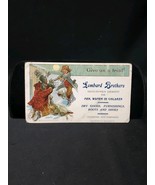 1905 Lombard Brothers Colebrook New Hampshire Black Americana Trade Card... - $743.74 MXN