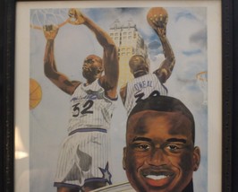 1993 Shaquille O&#39;Neal print by Rick Jackson (signed by Rick Jackson) #10... - $2,196.19 MXN