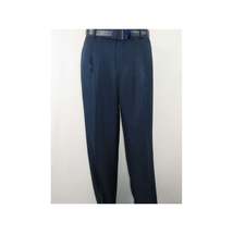 Men 2pc Walking Leisure Suit Short Sleeves By DREAMS 256-01 Solid Navy Blue image 3