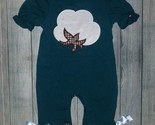 NEW Boutique Baby Girls Fall Cotton Ball Harvest Romper Jumpsuit 3-6 Months - £11.85 GBP