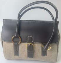 MCM Munchen Handbag Tote Bag K3308 Beige Brown Hardware Gold - $186.64