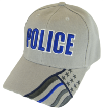 Police Law Enforcement Adjustable Baseball Cap (Gray) - $16.95