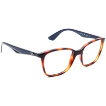 Ray-Ban Eyeglasses RB 7066 5585 Tortoise/Navy Blue Square Frame 52[]17 140 - $69.99