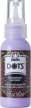 Folkart Dots Acrylic Paint 2oz-Hushed Violet - £12.39 GBP