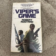 Vipers Game Action Paperback Book by Robert Rostand Action Thriller Dell 1975 - £9.66 GBP