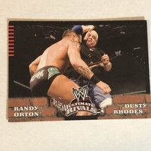 Randy Orton Vs Dusty Rhodes WWE Trading Card 2008 #55 - £1.49 GBP