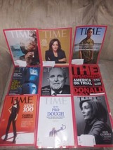 Lot Of 9 Time Magazines 2019 2020 Juul Donald Trump Impeachment Nancy Pelosi... - £28.93 GBP