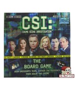 CSI Crime Scene Investigation: The Board Game w/ 8 Crime Stories - used - £15.68 GBP