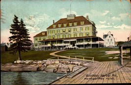 Menawarmet Hotel, Boothbay Harbor, ME Maine 1910 Postcard BK49 - £3.12 GBP