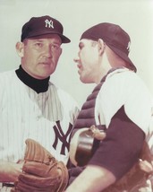 Yogi Berra &amp; Allie Reynolds 8X10 Photo New York Yankees Ny Baseball Mlb Picture - £3.81 GBP