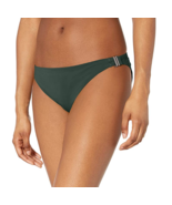 BCBGeneration Women&#39;s Side Buckle Hipster Bikini Swimsuit Bottom Olive X... - $213.82 MXN