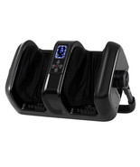 Foot and Calf Massager with Heat Shiatsu Deep Kneading Rolling Smart Ele... - $150.99