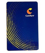 Hotel Key Card Comfort Inn Side Swirl - $1.97