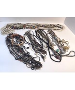 50 pc Lot of All Wearable Necklaces Vintage to Modern Jewelry Lot AB2 - $641.48 MXN
