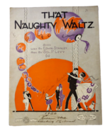 That Naughty Waltz Sheet Music 1920 Edwin Stanley Sol Levy Vintage Origi... - £10.50 GBP