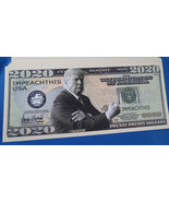 Donald Trump Novelty Money Bills 2020 Impeach This - €1,72 EUR