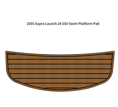 2005 Supra Launch 24 SSV Swim Platform Step Mat Boat EVA Teak Deck Flooring Pad - £224.57 GBP