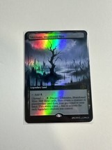 Takenuma Abandoned Mire - Foil Custom sticker on MTG bulk card. - £3.94 GBP