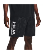 Mens Under Armour UA Woven Graphic Emboss Shorts BLACK - XXL Tall - NWT - $34.17 CAD