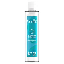 Gillette Venus for Facial Hair &amp; Skin Care Cleansing Primer for Dermaplane Prep, - £25.51 GBP