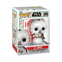 Funko Pop! Star Wars Holiday: C-3PO Snowman - $11.55