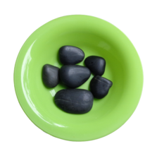 New x6 Assorted Black Hot Stone Massage Muscle Tension Therapy Spa Relaxation - £3.15 GBP