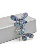 New Shell Double Butterfly Brooch, Hat - Lapel Pin - $190.39 MXN