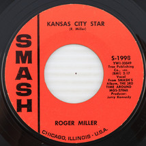 Roger Miller – Kansas City Star / Guess I&#39;ll Pick Up - 1965 45 rpm Record S-1998 - £6.16 GBP