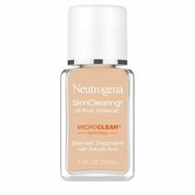 Neutrogena SkinClearing Foundation for Acne, Caramel, 1 fl. oz.. - £23.72 GBP