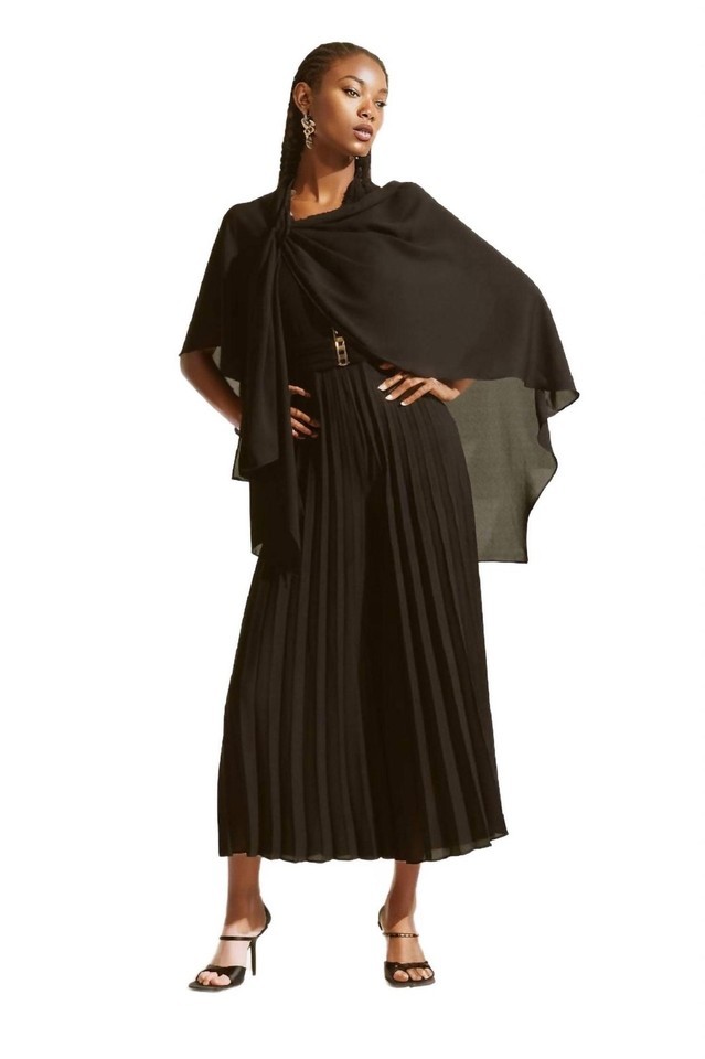 Joseph Ribkoff georgette flowy poncho size One Size - $65.34