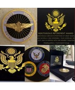 USN NAVAL AVIATOR GOLD WINGS PILOT TOP GUN AVIATION Coin Retirement Award - €31,65 EUR