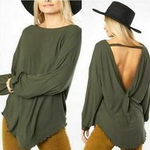 Free People Shimmy Shake Oversized Ribbed Tunic Top - $43.46