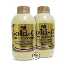 Gold-G Bio Sea Cucumber Jelly Gamat Herbal Health Stamina Supplement 500ml - $1,311.47 MXN