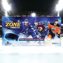 2022 DIRECTV NHL Hockey Center Ice Vinyl Banner 4'x8' Stamkos Makar McDavid New - $44.99