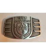 1984 Indy Fiero Belt Buckle Indianapolis 500 Pewter 129/500 - $40.23 CAD