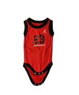 Air Jordan Red Boys Infant Tank Boys Infant Baby Size 3 6 months red bla... - $7.91